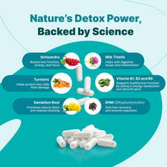 Capsules pack of The Plug Liver Cleanse ready for daily routine.