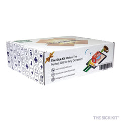 THE SICK-KIT compact travel-size demonstrates easy on-the-go recovery.