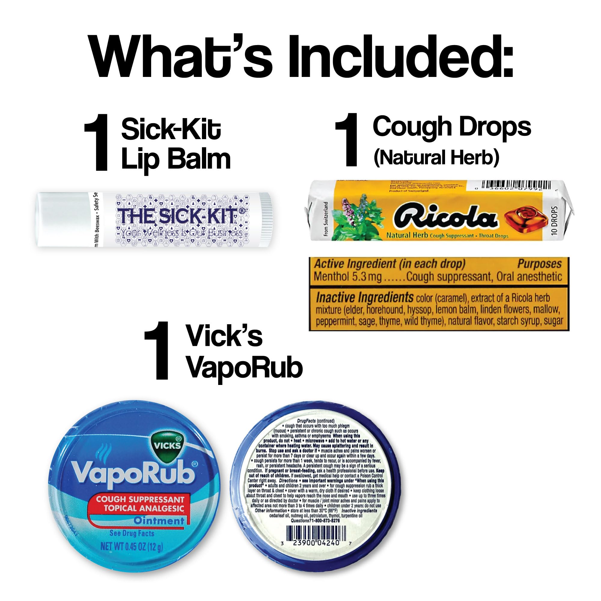 THE SICK-KIT gift-ready basket, perfect for a thoughtful gesture