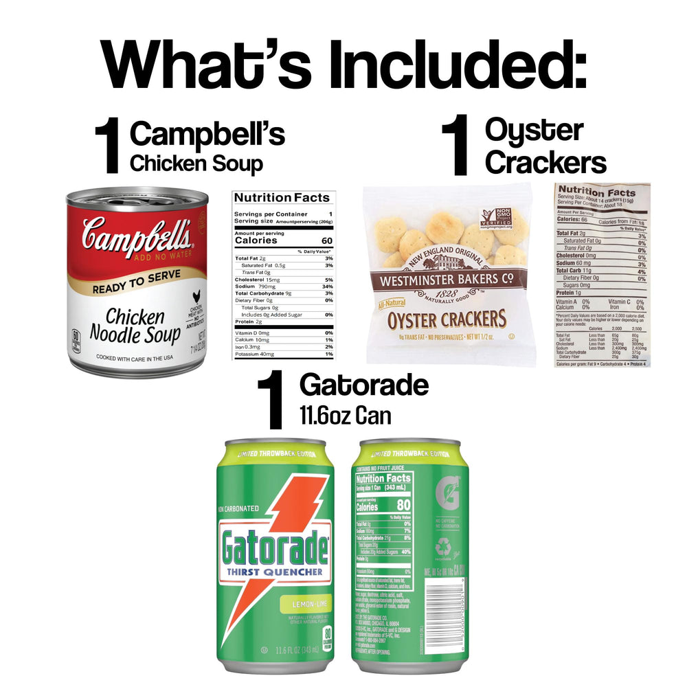THE SICK-KIT tissues and lozenges, practical care items