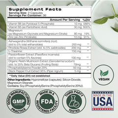The Simple Fix Cortisol Balance with Ashwagandha showcases stress support for focus.