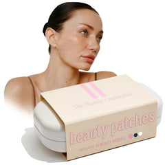 The Skinny Confidential beauty patches pink tin closeup highlighting nasal breathing support