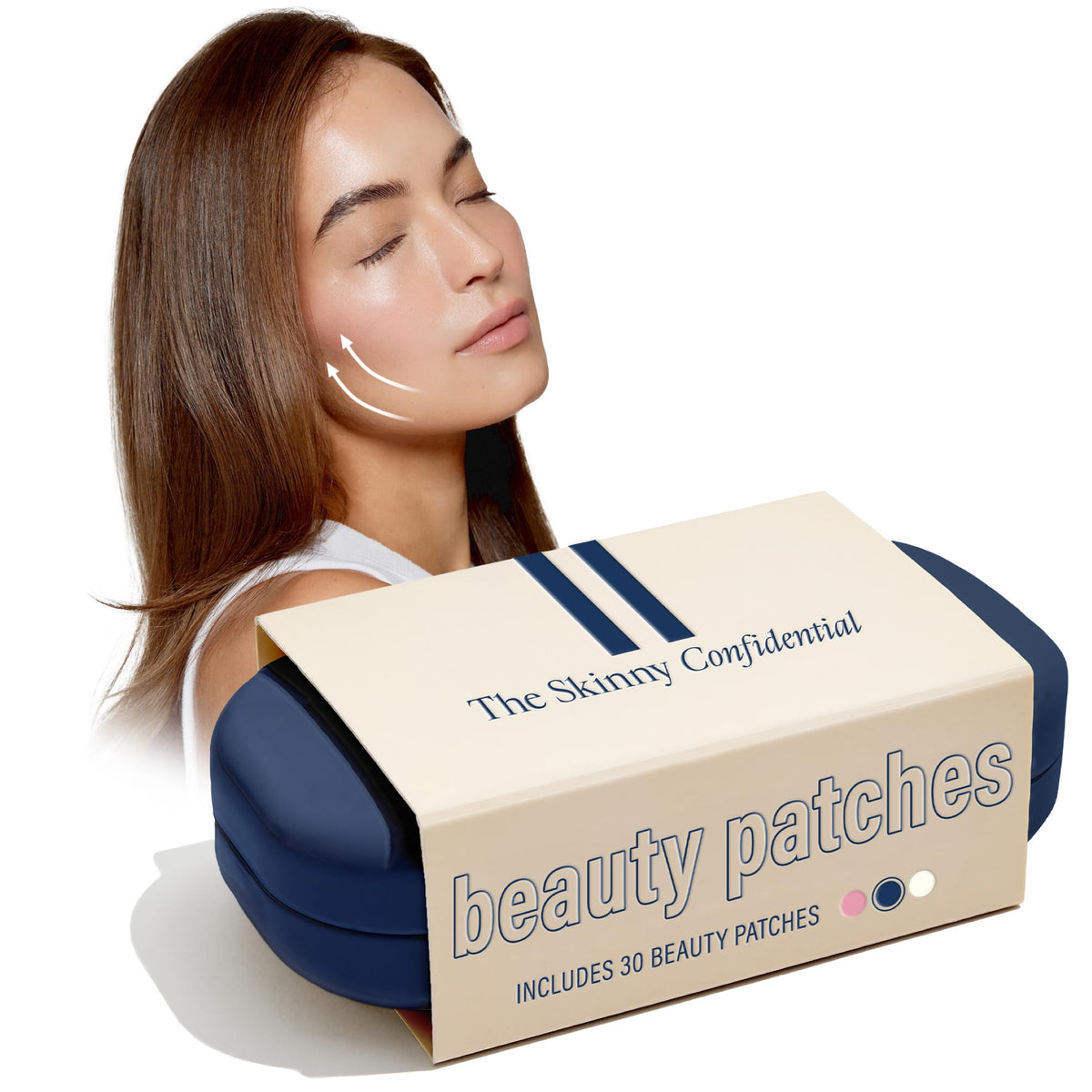 The Skinny Confidential Beauty Patch for sleeping promoting nasal breathing with breathable fabric.