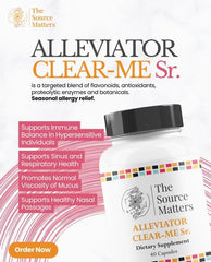 Pouring capsules illustrating simple daily intake for nasal and respiratory balance