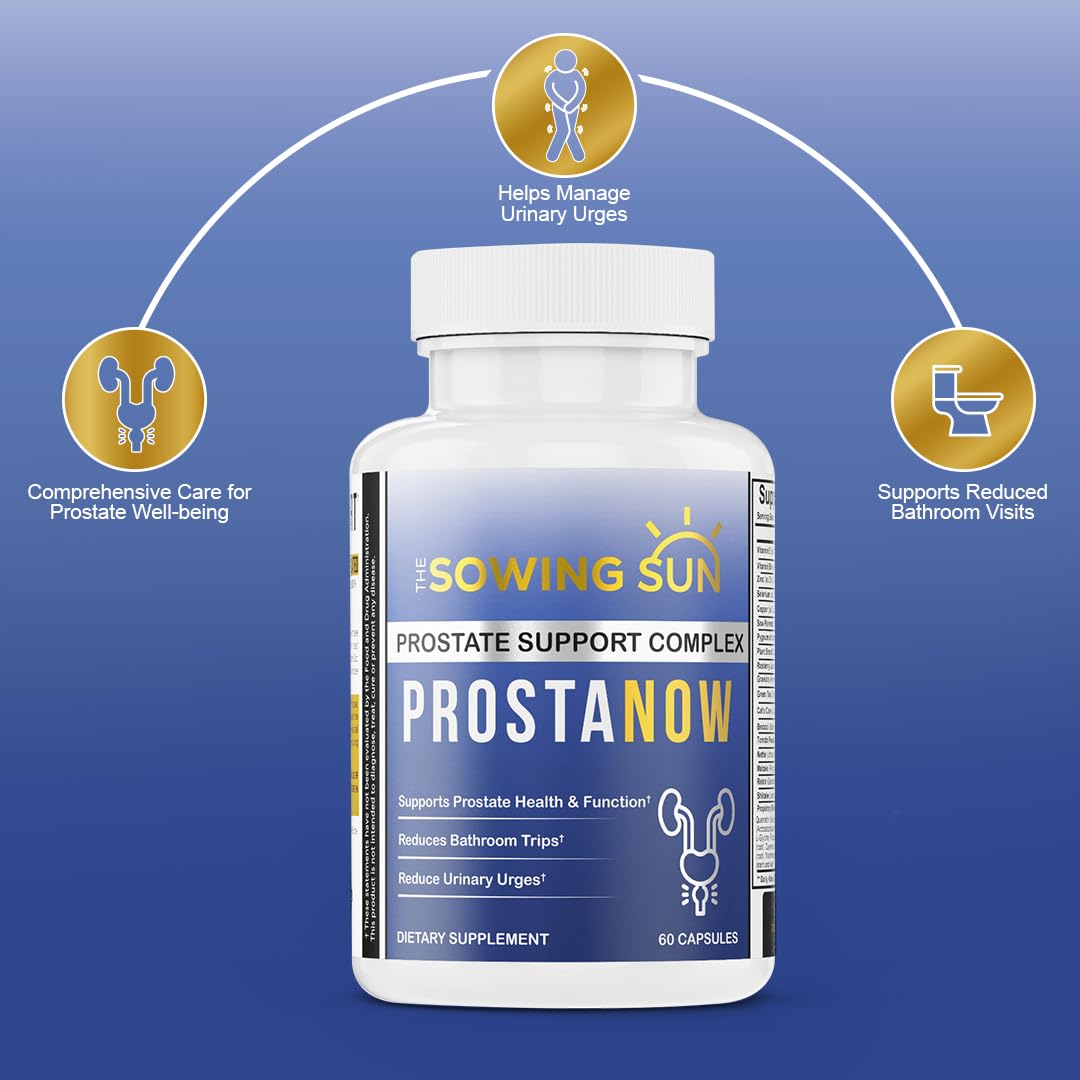 ProstaNow label detail showcasing natural ingredients.