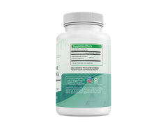 The Supermom Company quinine label close-up highlighting ingredients and dosage.