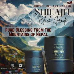 The Swayambhu Shilajit resin texture closeup showing richness and mineral depth