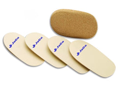 The Viavi cork heel lift X-Large four-pack for versatile wear.