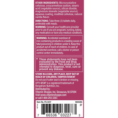 Label detail shows vitamin D3 content and non-GMO, gluten-free claim.