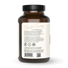 The Wellness Company Elevated Energy capsules pack highlighted for vegan, non-GMO formulation