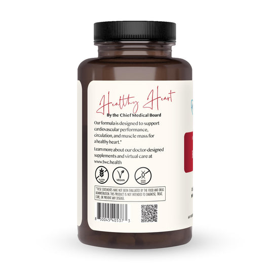 The Wellness Company Healthy Heart capsules ready for daily cardiovascular support.