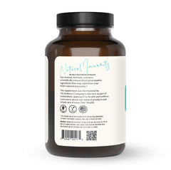 The Wellness Company Natural Immunity label close-up highlighting key ingredients