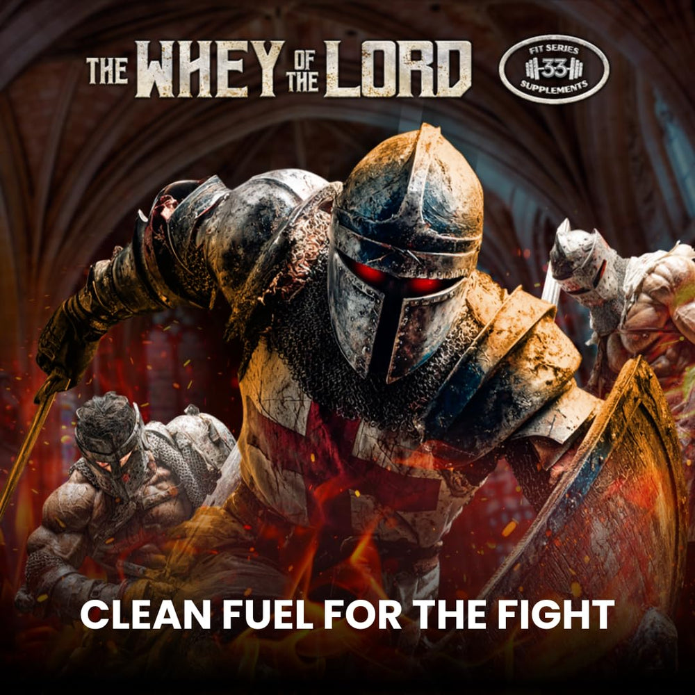 The Whey of The Lord shake mix yields a creamy post-workout drink.