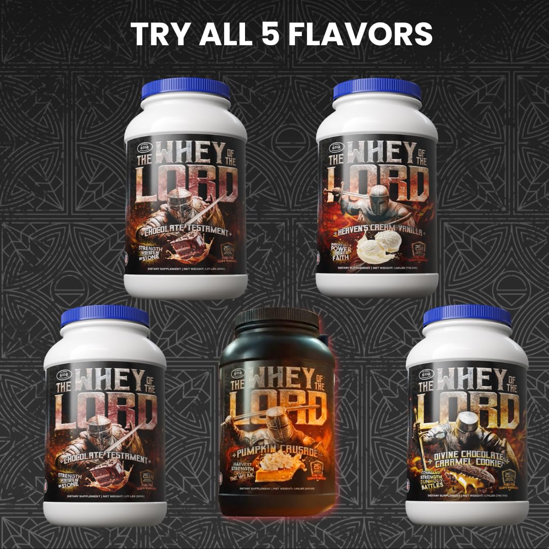 The Whey of The Lord Heaven's Cream blend highlights a clean formula for daily use.
