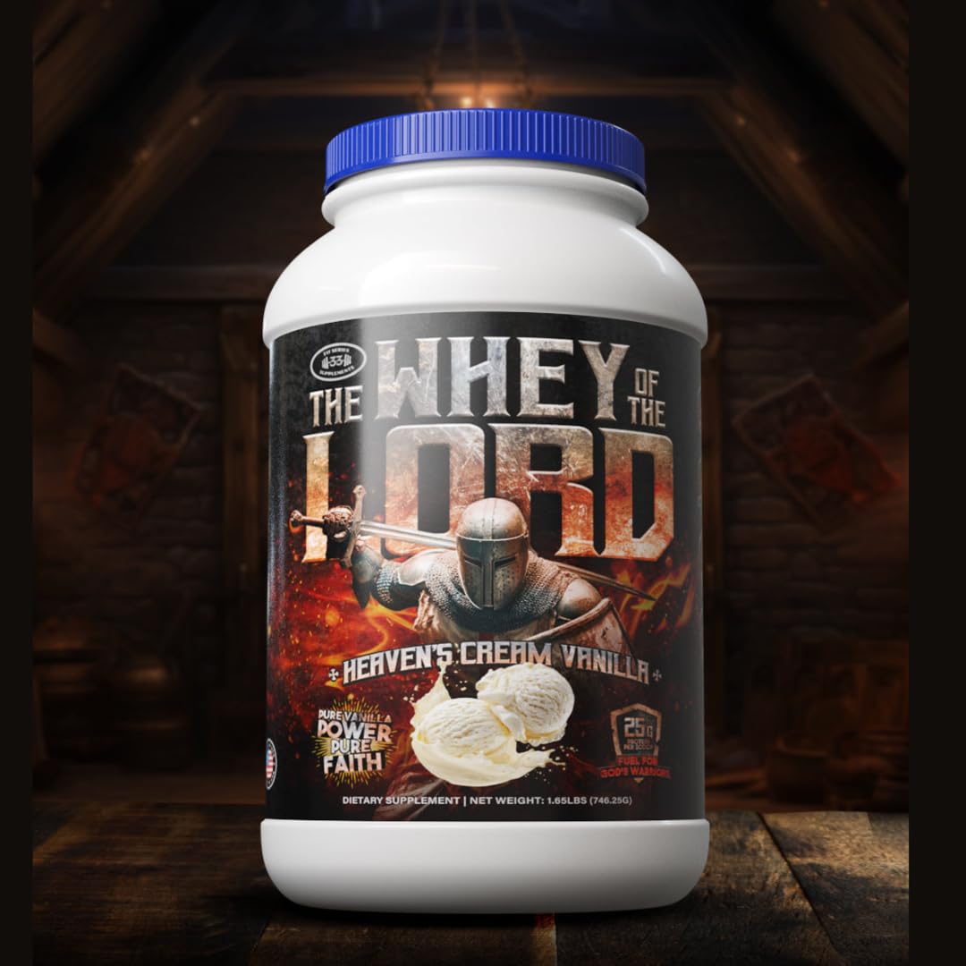 The Whey of The Lord Heaven's Cream post-workout shake fuels workouts while supporting fullness.