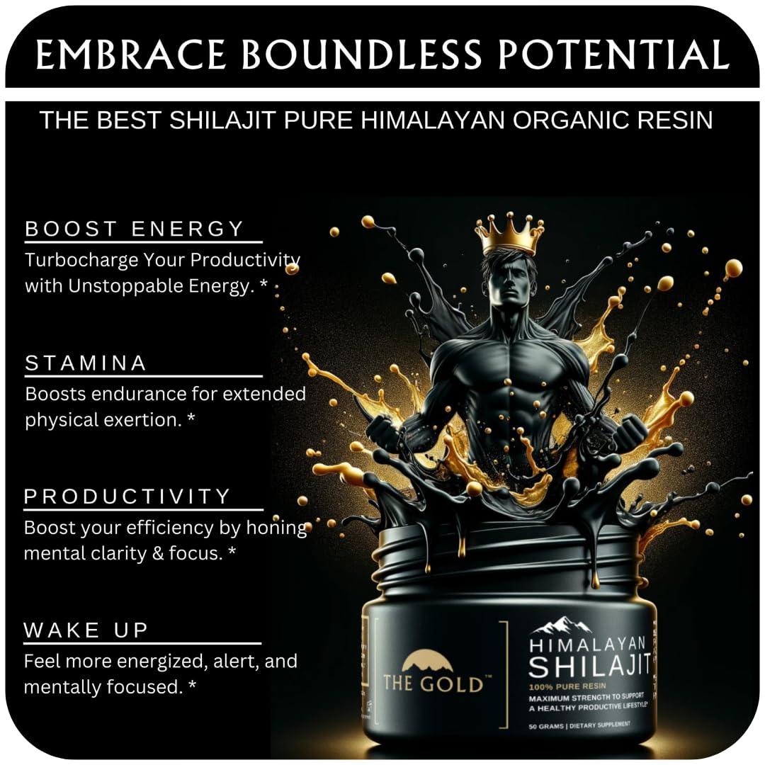 THEGOLD Shilajit Resin origin from high Himalaya altitude