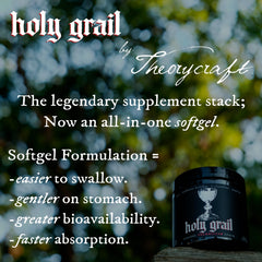 Theorycraft Holy Grail Pygeum and Zinc emphasize mineral support