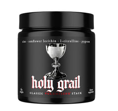 Theorycraft Holy Grail softgel bottle with easy-to-swallow capsules for potential support