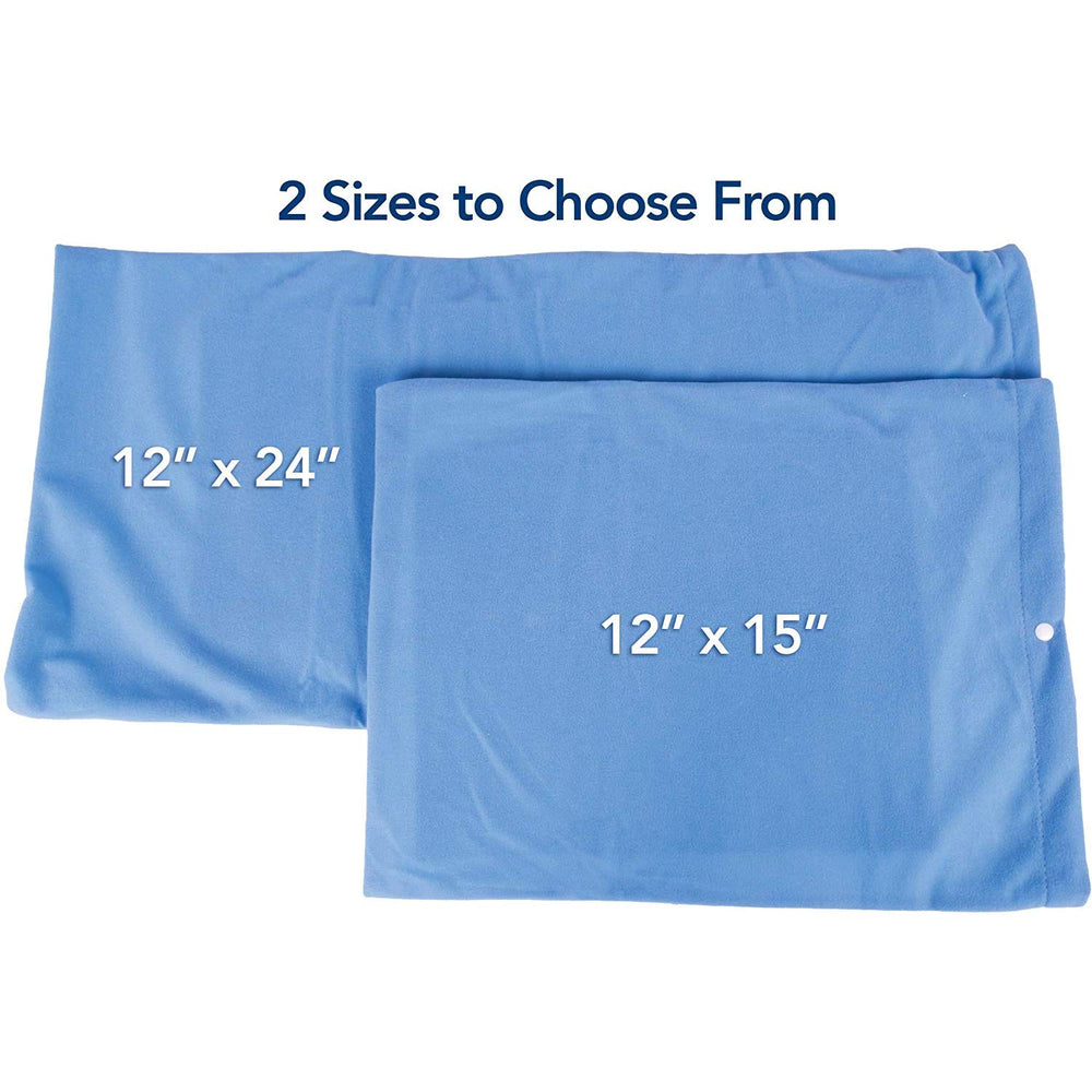 Thera-Med Professional HP1215 12x15 inch pad provides broad coverage for back and shoulders.