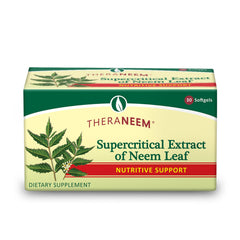 TheraNeem capsule with supercritical neem leaf extract for skin support and immune wellness