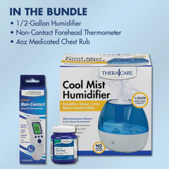 Thera Care Seasonal Relief Bundle box showing complete cough and cold care set