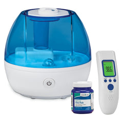 Thera Care Seasonal Relief Humidifier front view for gentle moisture in bedrooms