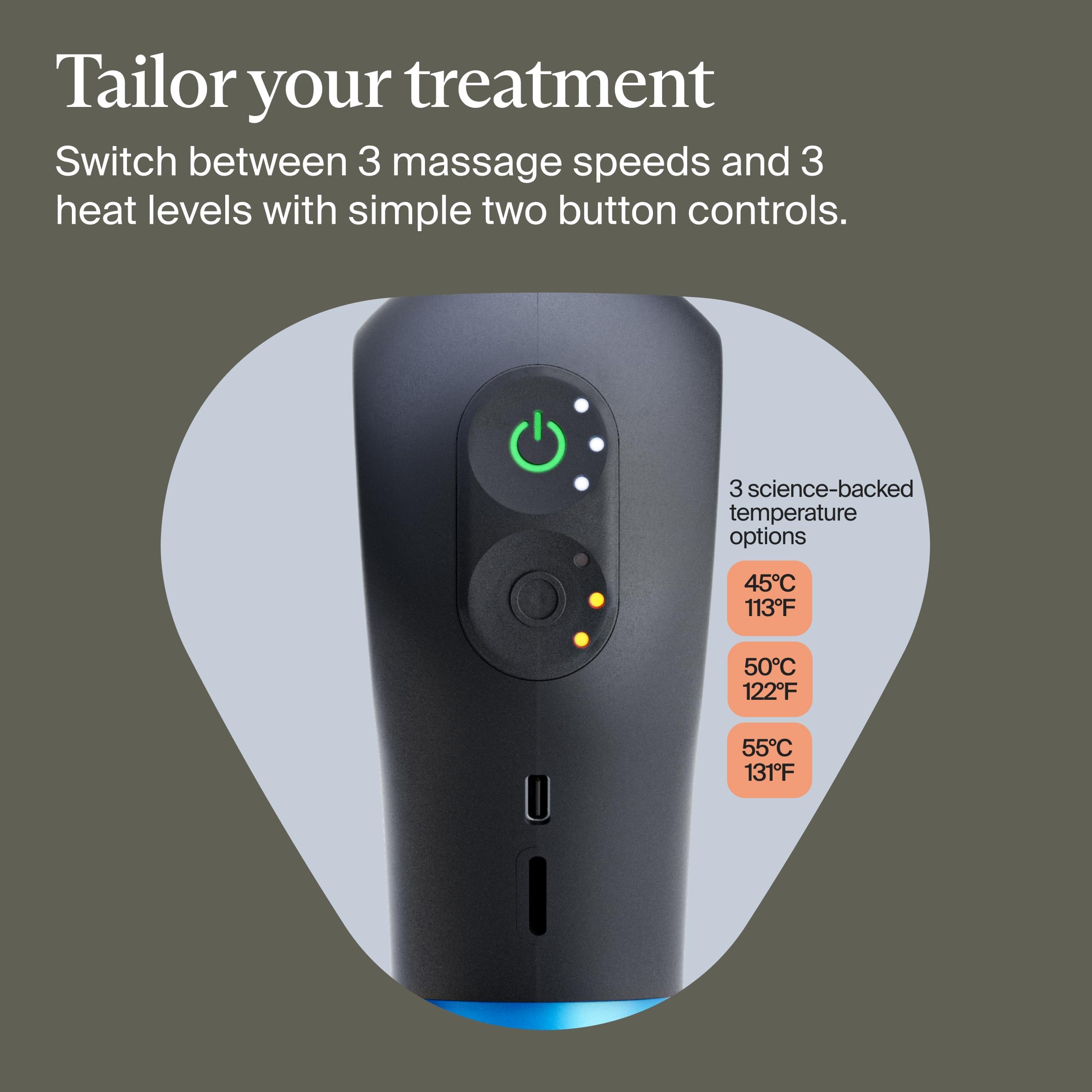TheraGun Mini Plus app control enables guided routines for personalized recovery.