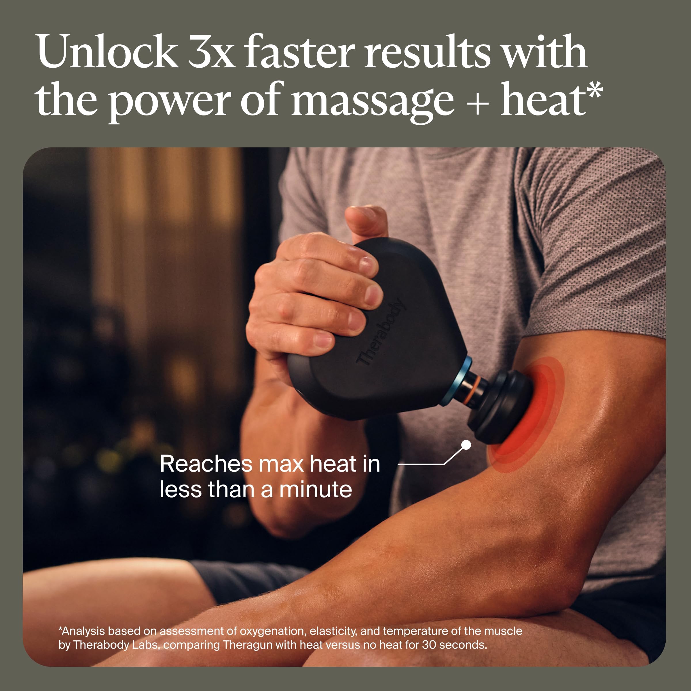 TheraGun Mini Plus ergonomic grip supports comfortable use during recovery sessions.