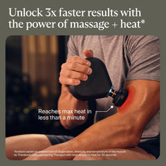 TheraGun Mini Plus ergonomic grip supports comfortable use during recovery sessions.