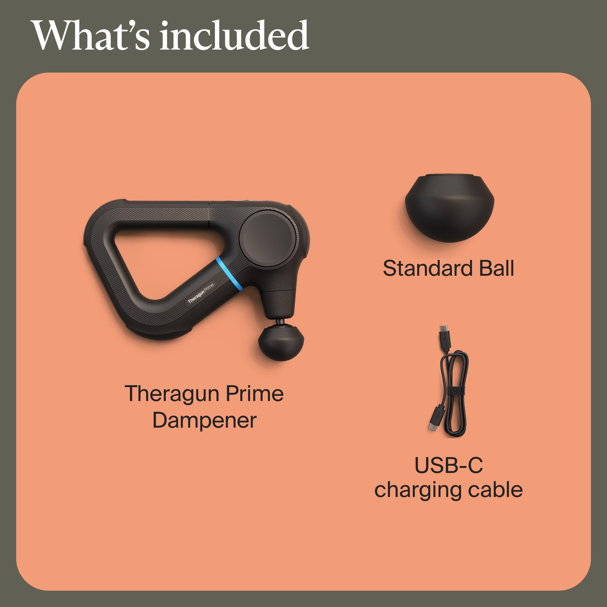 TheraGun Prime Bluetooth app enables guided routines and personalized plans.