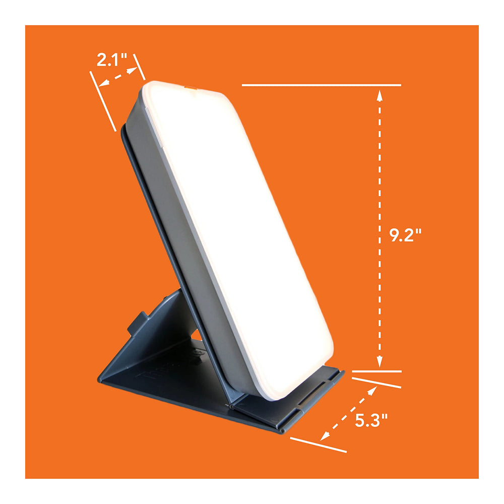 Theralite therapy lamp anti-glare light reduces eye strain