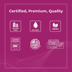 Theralogix OvaNAD+ GMP facility badge signaling quality manufacturing standards.