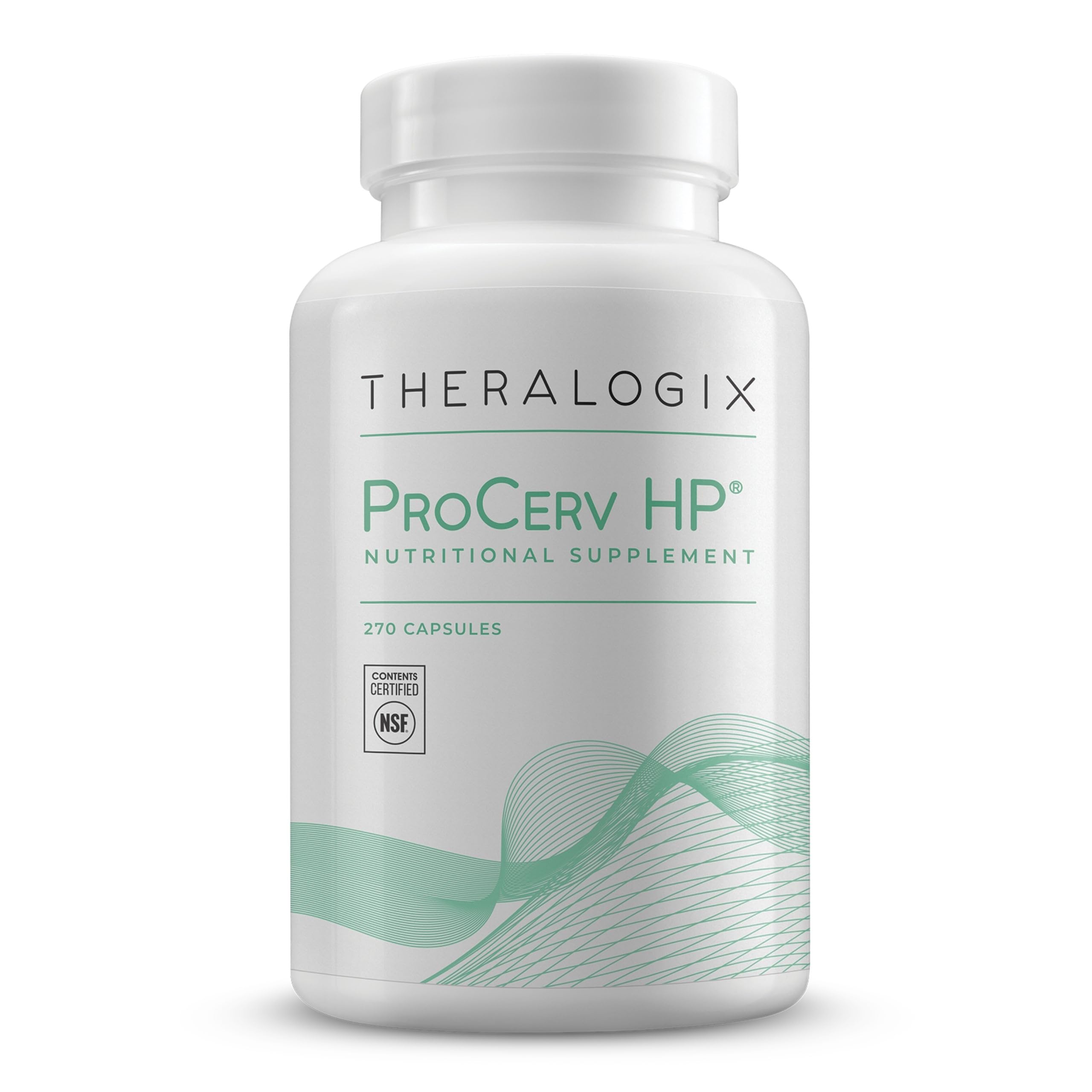 Theralogix ProCerv HP bottle front showcases immune support formula