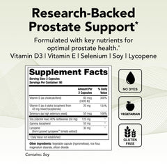 Theralogix Prostate 2.4 capsules close-up for daily support.