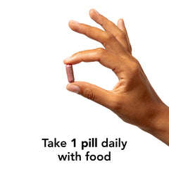 Theralogix TheraCran One capsule pour demonstrating daily dose