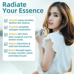 TherapSky 8-LED wand for body therapy enables broad-area light treatment.