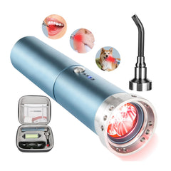 TherapSky 8-LED wand for facial therapy delivers targeted light to sensitive facial areas.