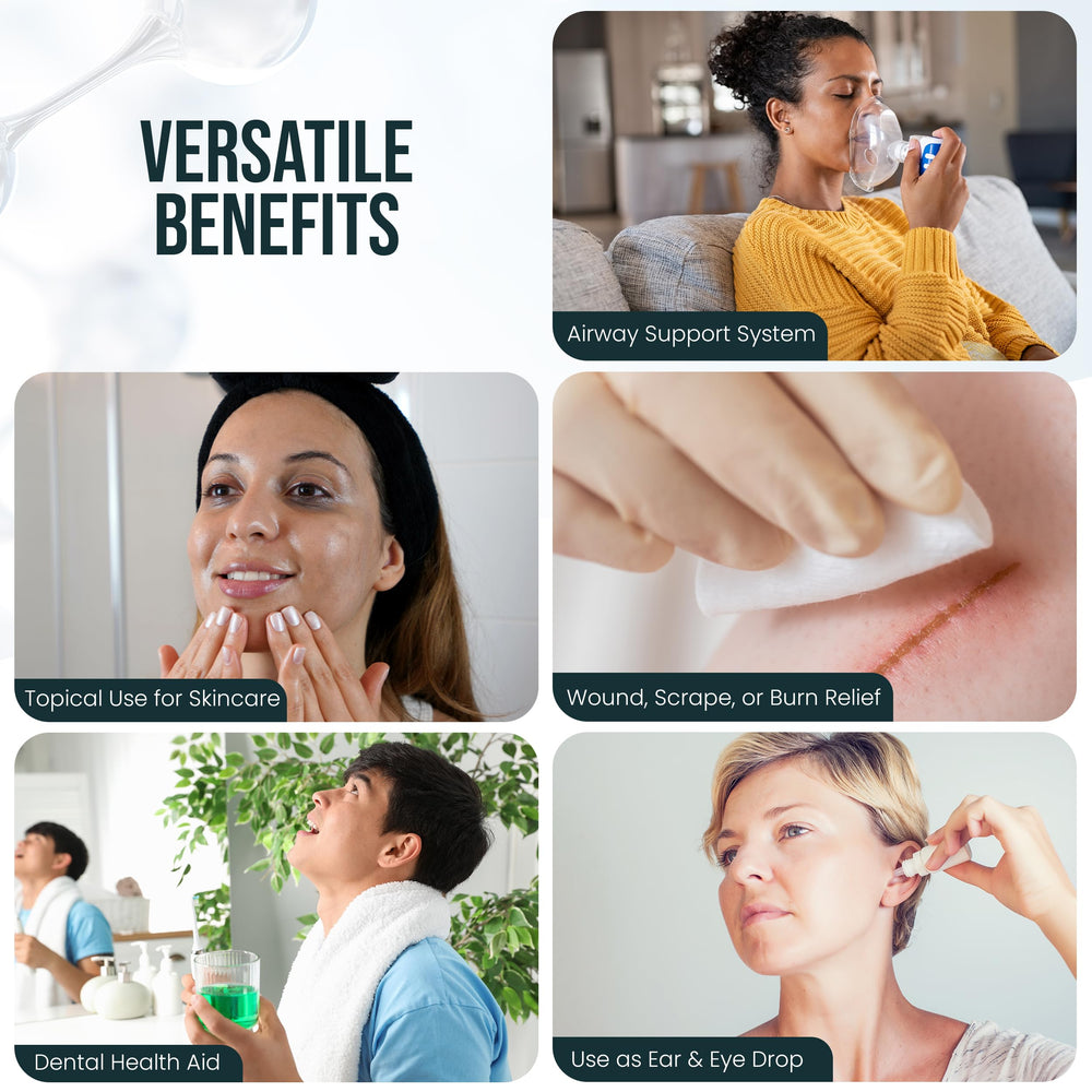 TheraSilver water purification scene emphasizes versatile daily use