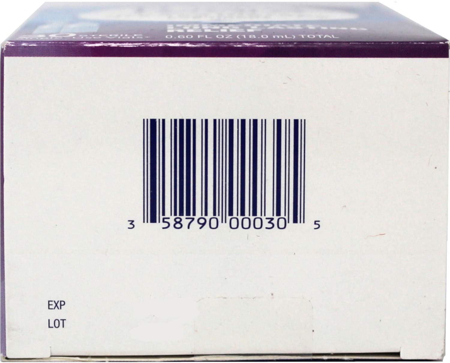 TheraTears preservative-free drops gentle for irritated eyes