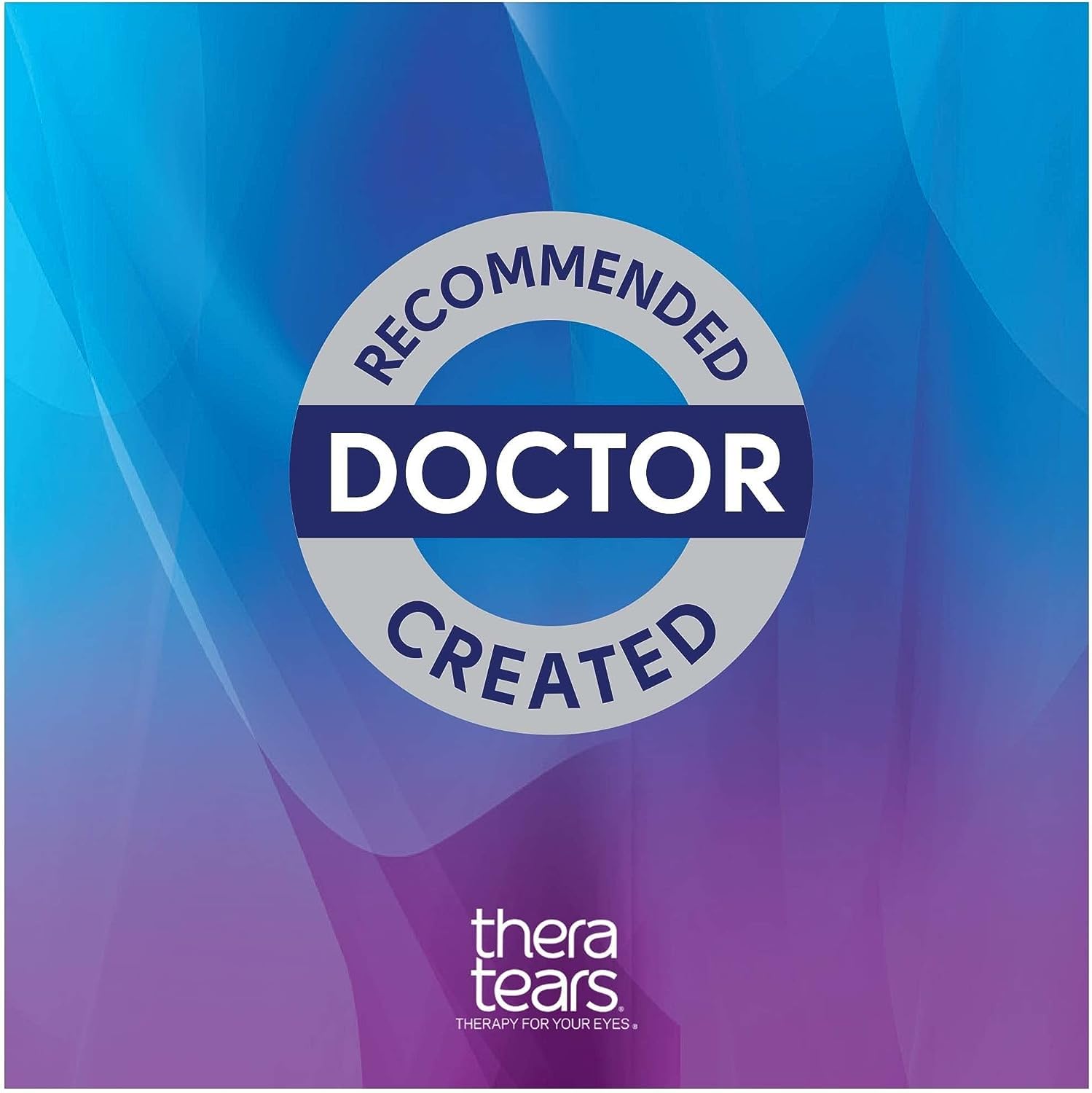 TheraTears ophthalmologist-developed formula shown on packaging