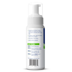 Nighttime use of Theraworx Relief Foam for restful sleep support