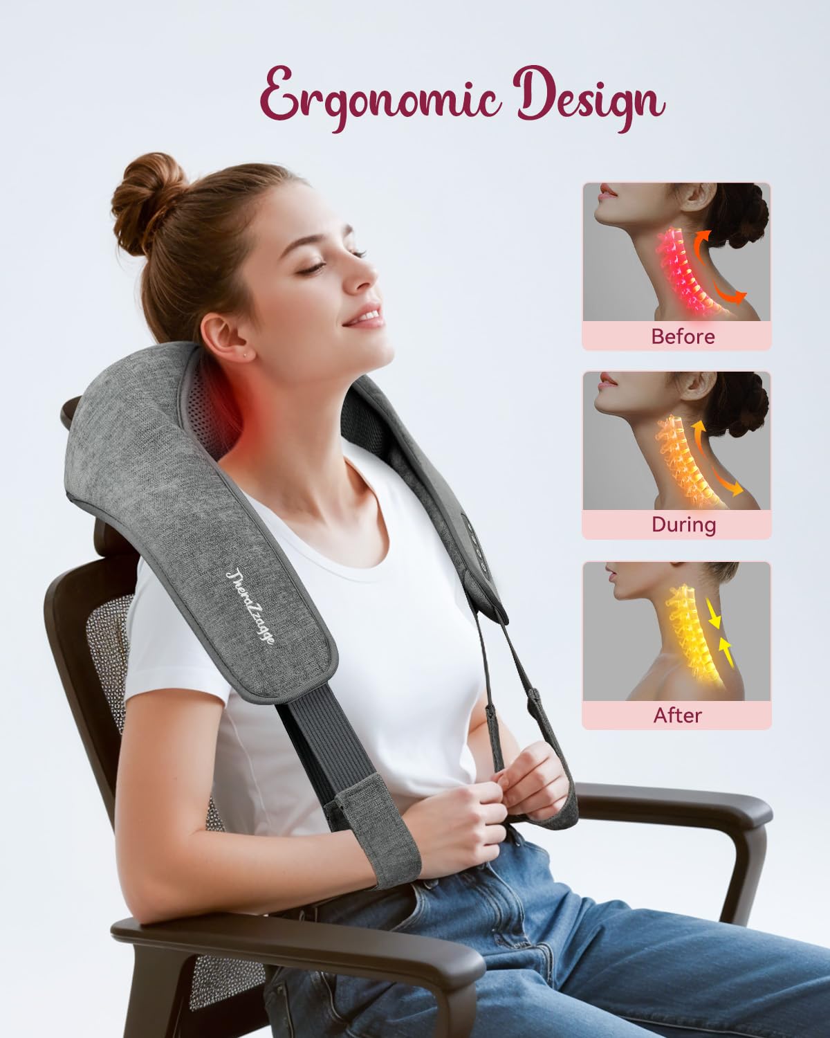 THERAZZAGGE arm-control-strap supports personalized pressure during sessions