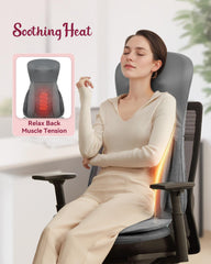 THERAZZAGGE ergonomic seat cushion supports the spine and waist