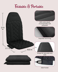 Therazzagge back massager on an office chair enables convenient at work.