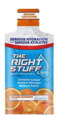 The Right Stuff label close-up highlights NSF Certified for Sport quality.