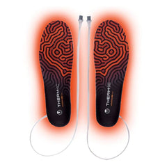 Therm-ic 3D Heat heatable sole black material shows low-profile warmth underfoot.