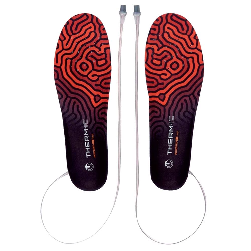 Therm-ic 3D Heat heatable sole top view shows even pressure distribution for comfort.