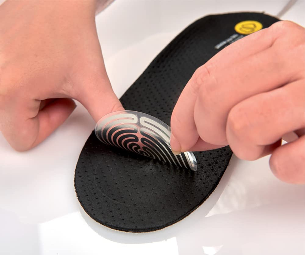 Therm-ic complete heated insole assembly ready to install in ski boots.