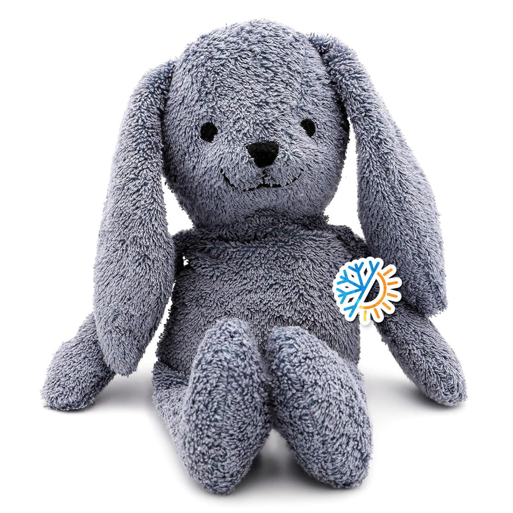 Thermal-Aid Baxter The Bunny plush cover for easy washing and cozy warmth.