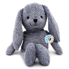 Thermal-Aid Baxter The Bunny plush cover for easy washing and cozy warmth.